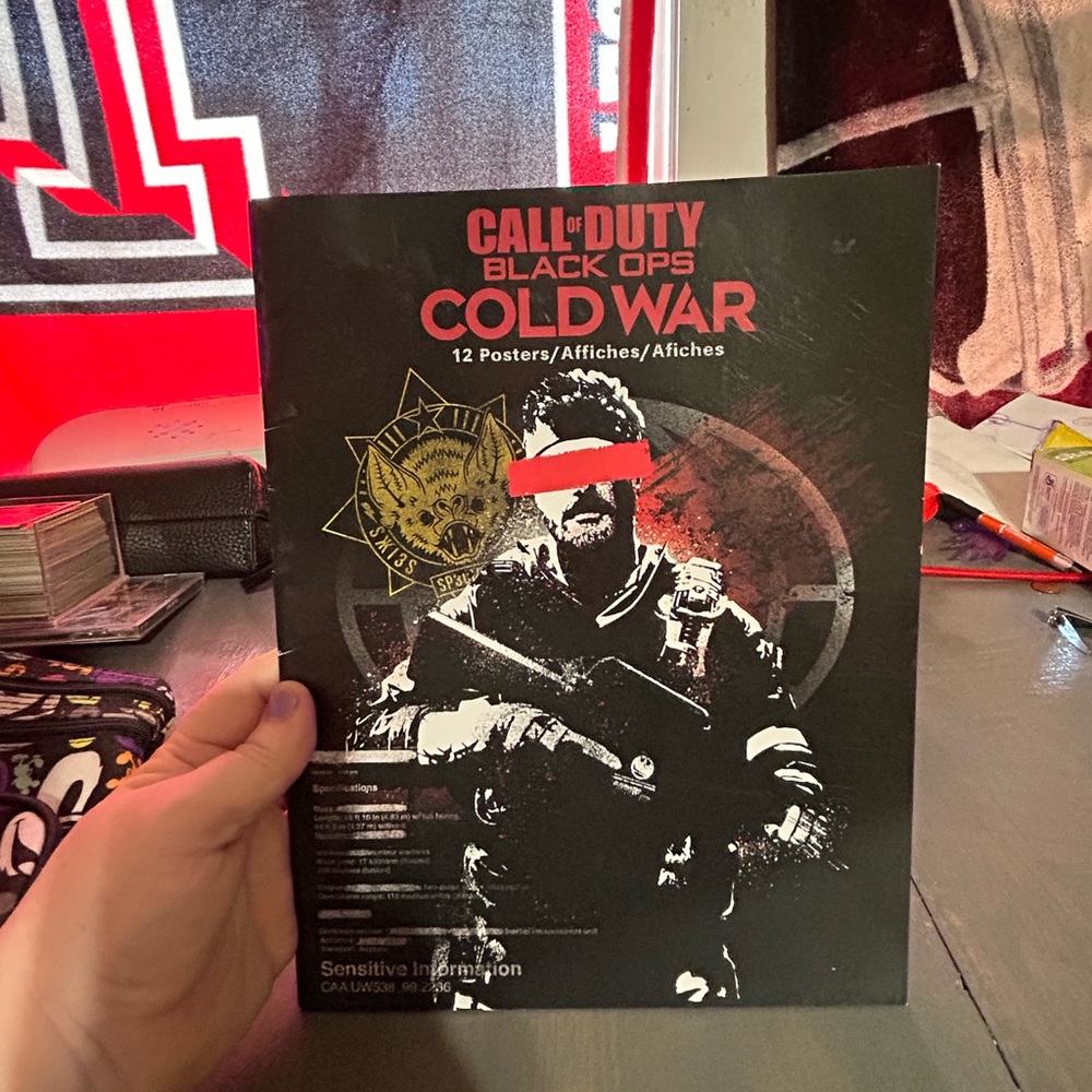 Call of duty posters book